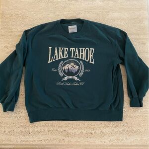 AF | Lake Tahoe Green Sweater